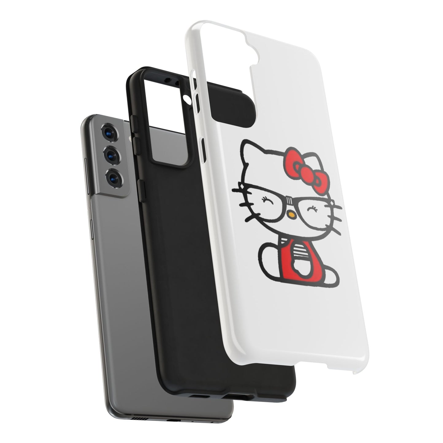 Hello Kitty Nerd Phone Case ( IOS & Samsung)