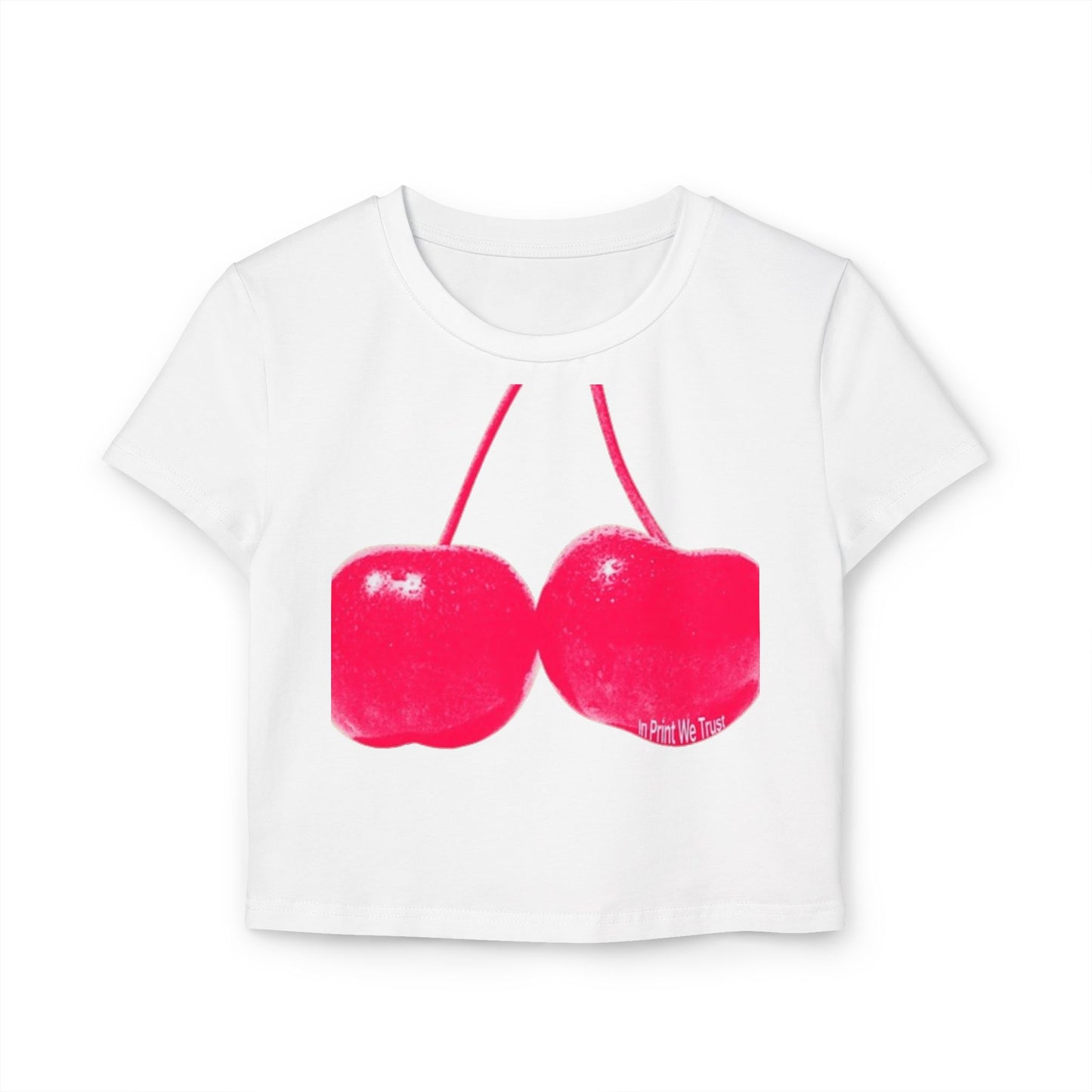 Women's  Y2K Cherry Baby Tee